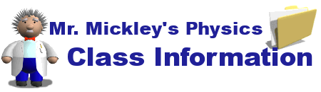 Honors Physics - Class Information